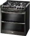 LTG4715BD LG Gas Range - 6.9 cu. ft. Black Stainless Steel -3