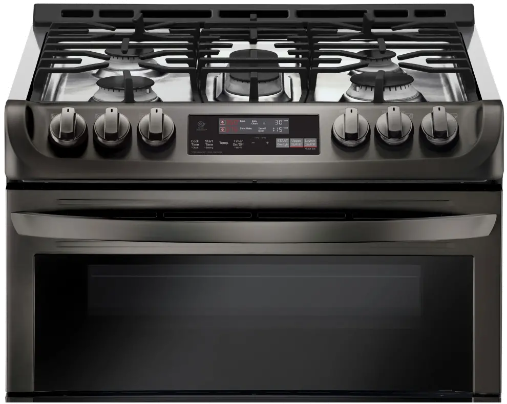 LTG4715BD LG Gas Range - 6.9 cu. ft. Black Stainless Steel-4