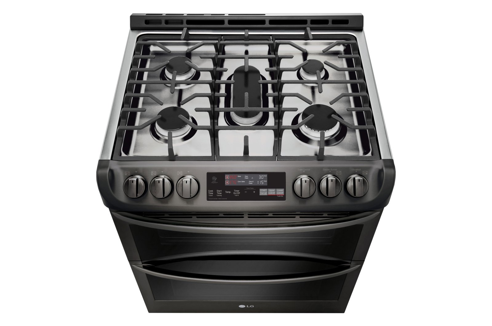 LTG4715BD LG Gas Range - 6.9 cu. ft. Black Stainless Steel-5