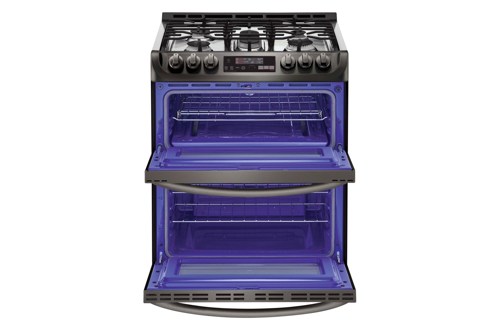 LTG4715BD LG Gas Range - 6.9 cu. ft. Black Stainless Steel-6