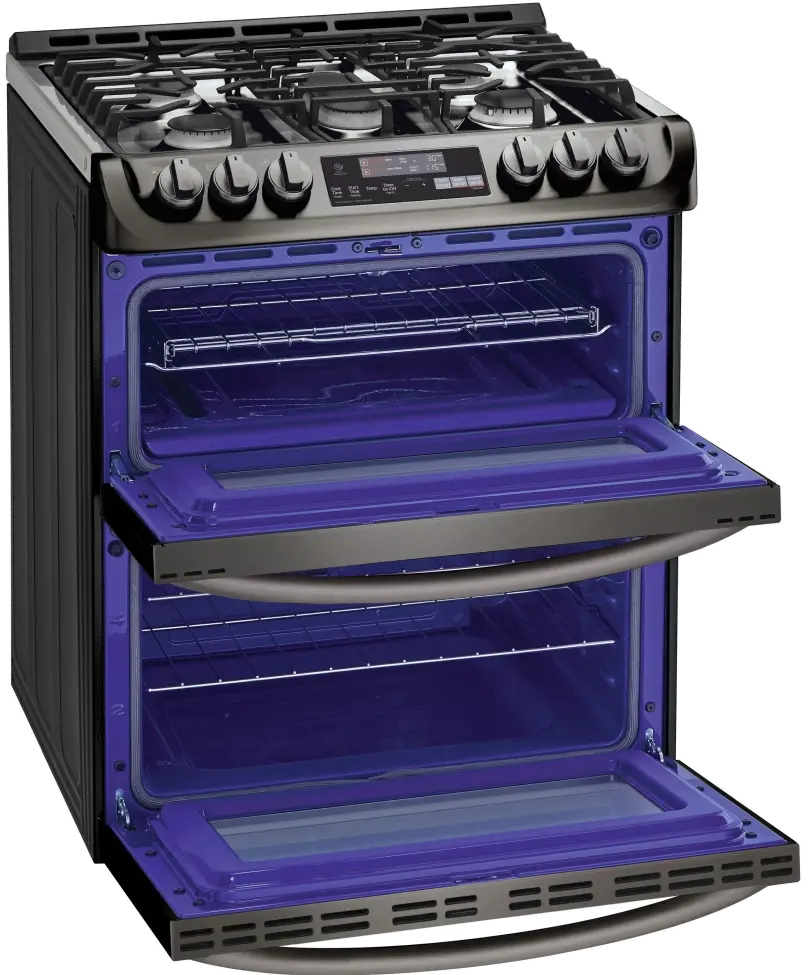 LTG4715BD LG Gas Range - 6.9 cu. ft. Black Stainless Steel-7