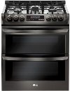 LTG4715BD LG Slide-in Gas Range - Black Stainless Steel