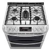 LTG4715ST LG 6.9 cu. ft. Smart WiFi Enabled Gas Double Oven Slide-In Range with ProBake Convection and EasyClean - Stainless Steel-2