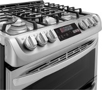 LTG4715ST LG 6.9 cu. ft. Smart WiFi Enabled Gas Double Oven Slide-In Range with ProBake Convection and EasyClean - Stainless Steel-4