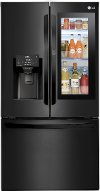 LFXS28596M LG 27.5 cu. ft. French Door-in-Door Smart Refrigerator - 36 Inch Matte Black Stainless Steel