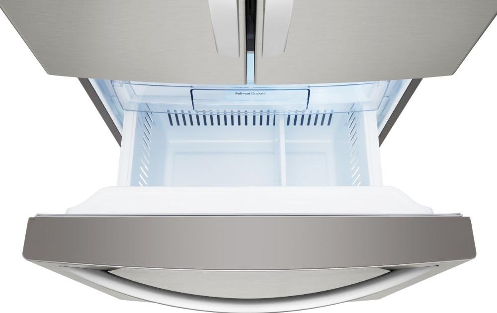 LFCS22520S LG 21.8 cu ft French Door Refrigerator - 30 W Stainless Steel-3