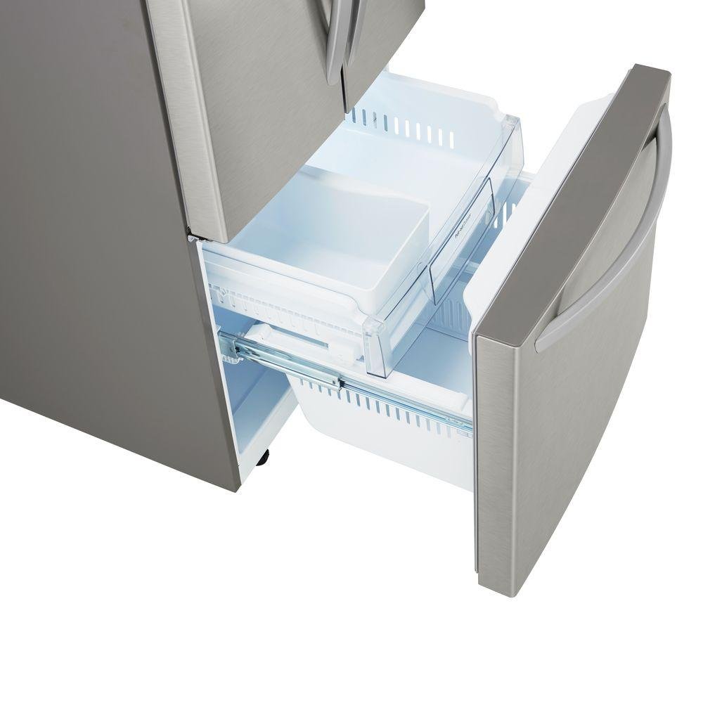 LFCS22520S LG 21.8 cu ft French Door Refrigerator - 30 W Stainless Steel-4