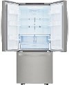 LFCS22520S LG 21.8 cu. ft. French Door Refrigerator - 30 Inch Stainless Steel-2