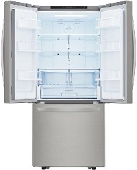 LFCS22520S LG 21.8 cu. ft. French Door Refrigerator - 30 Inch Stainless Steel-2