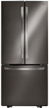 LFCS22520D LG 21.8 cu. ft. French Door Refrigerator - 30 Inch Black Stainless Steel