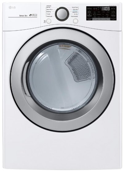 DLE3500W LG Electric Dryer - 7.4 cu. ft. White