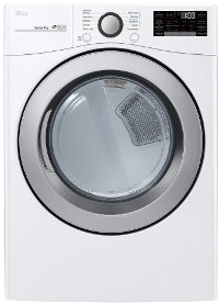 DLE3500W LG Electric Dryer with SmartDiagnosis - 7.4 cu. ft. White