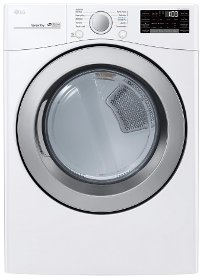 DLG3501W LG Gas Dryer with SmartDiagnosis - 7.4 cu. ft. White