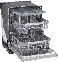 LDF5678ST LG Front Control WiFi Enabled Dishwasher with QuadWash - Stainless Steel-2