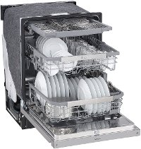 LDF5678ST LG Front Control WiFi Enabled Dishwasher with QuadWash - Stainless Steel-3