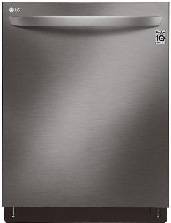 LDT7808BD LG Dishwasher with Bar Handle and Smart Home Features - Black Stainless Steel-1