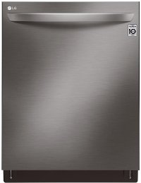 LDT7808BD LG Dishwasher with Bar Handle and Smart Home Features - Black Stainless Steel