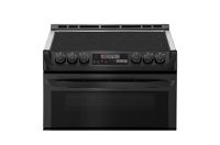 LTE4815BM LG 7.3 cu. ft. Smart WiFi Enabled Electric Double Oven Slide-In Range with ProBake Convection and EasyClean - Matte Black Stainless Steel-3