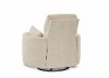 Ivory Swivel Power Recliner - Cosmo
