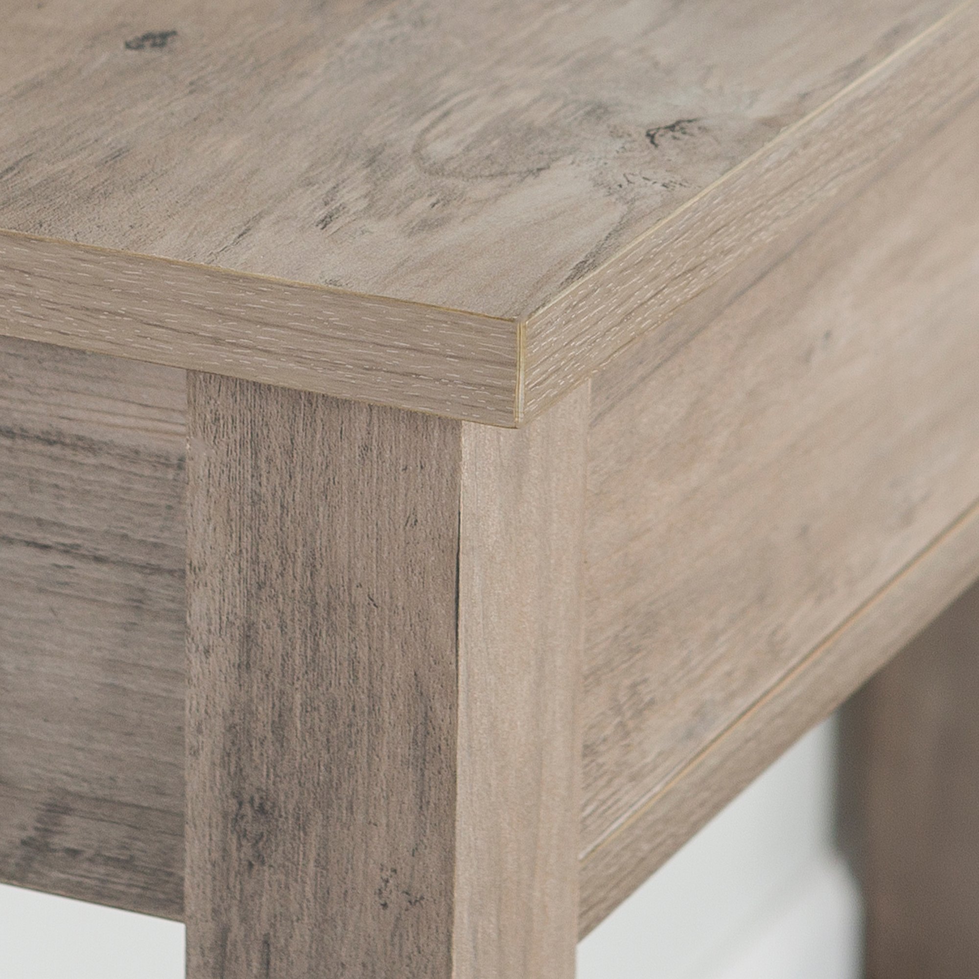 AF48CYETGW Country Style Rustic Gray Sofa Table-2