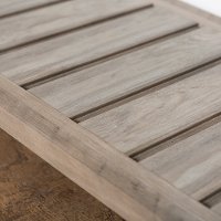 Country Style Rustic Gray Sofa Table-4