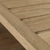 Country Style Rustic Natural Brown Entryway Table-2