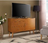 52 Inch Retro Brown TV Stand - Angelo
