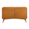 52 Inch Retro Brown TV Stand - Angelo-2