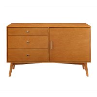 52 Inch Retro Brown TV Stand - Angelo-2