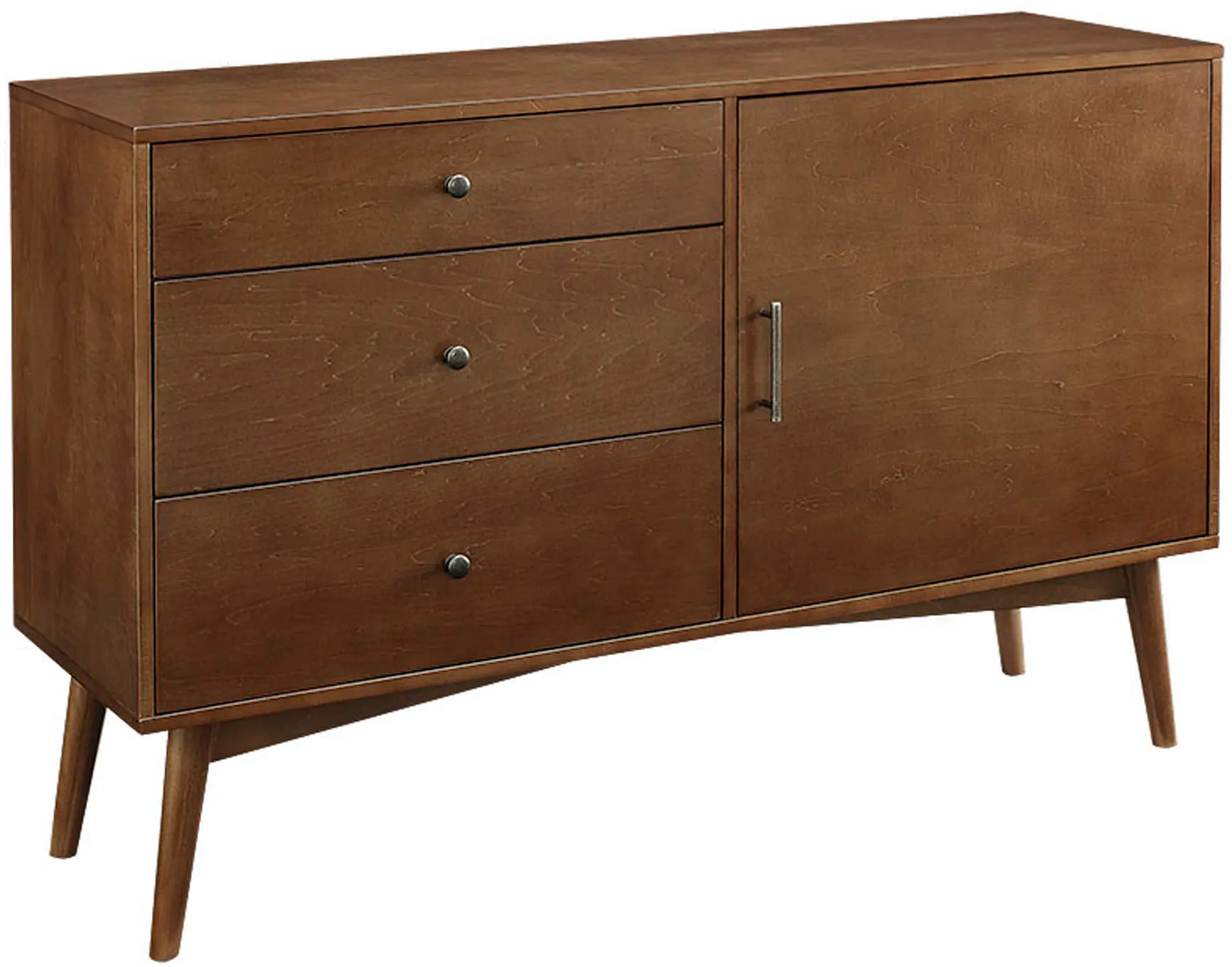 AH52CMCWT 52 Inch Retro Dark Brown TV Stand - Angelo-3