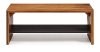 42 Inch Rustic Amber Brown Reclaimed Wood Entry Bench-2