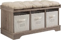 B42STCAG Driftwood Wood Storage Bench-3