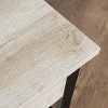 Open-Top White Oak Storage Bench with Shoe Shelf-2