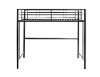 Contemporary Black Full Size Loft Bed - Sunrise-2