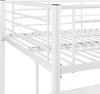 Contemporary White Full Size Loft Bed - Sunrise-3
