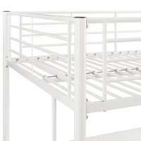 BDOLWH Contemporary White Full Size Loft Bed - Sunrise-3