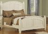 Classic Eggshell White Queen Size Bed - Cape Cod