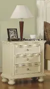 Clearance Cape Cod Eggshell White Nightstand