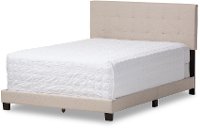131-7315-RCW Contemporary Beige King Upholstered Bed - Brookfield-3