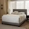 131-7310-RCW Contemporary Gray Full Upholstered Bed - Brookfield