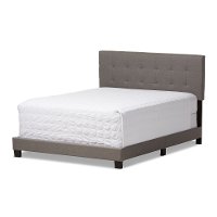 131-7312-RCW Contemporary Gray King Upholstered Bed - Brookfield-3