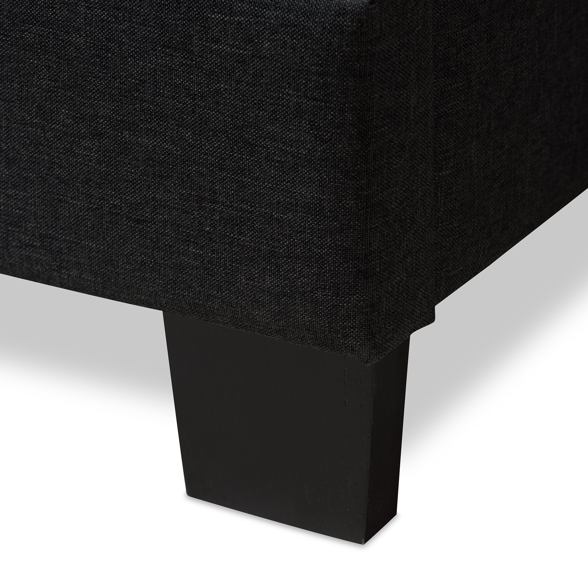 Contemporary Charcoal Gray Full Upholstered Bed - Brookfield-7