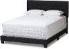 134-7399-RCW Contemporary Charcoal Gray Queen Upholstered Bed - Brookfield-3