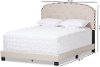 136-7436-RCW Classic Contemporary Light Beige Full Upholstered Bed - Lexi-2