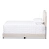 136-7436-RCW Classic Contemporary Light Beige Full Upholstered Bed - Lexi-3