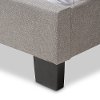 136-7439-RCW Classic Contemporary Light Gray Full Upholstered Bed - Lexi-5
