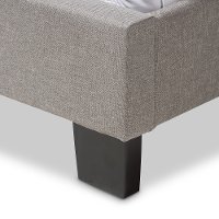 136-7439-RCW Classic Contemporary Light Gray Full Upholstered Bed - Lexi-5