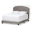 136-7439-RCW Classic Contemporary Light Gray Full Upholstered Bed - Lexi-8