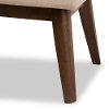 140-7565-RCW Mid-Century Modern Light Beige Bench - Elia-5