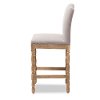 133-7375-RCW French Weathered Oak and Beige Bar Stool - Paige-4